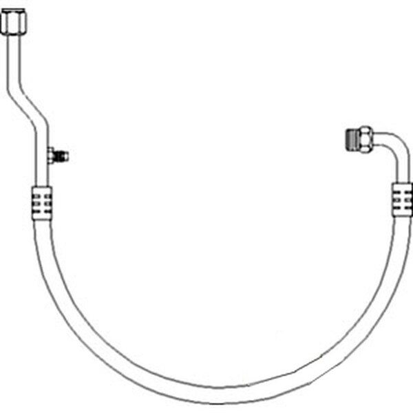 Aftermarket Return Line Fits Case-IH Tractor Models 7110 7120 7130 7140 + 98108C2 - main